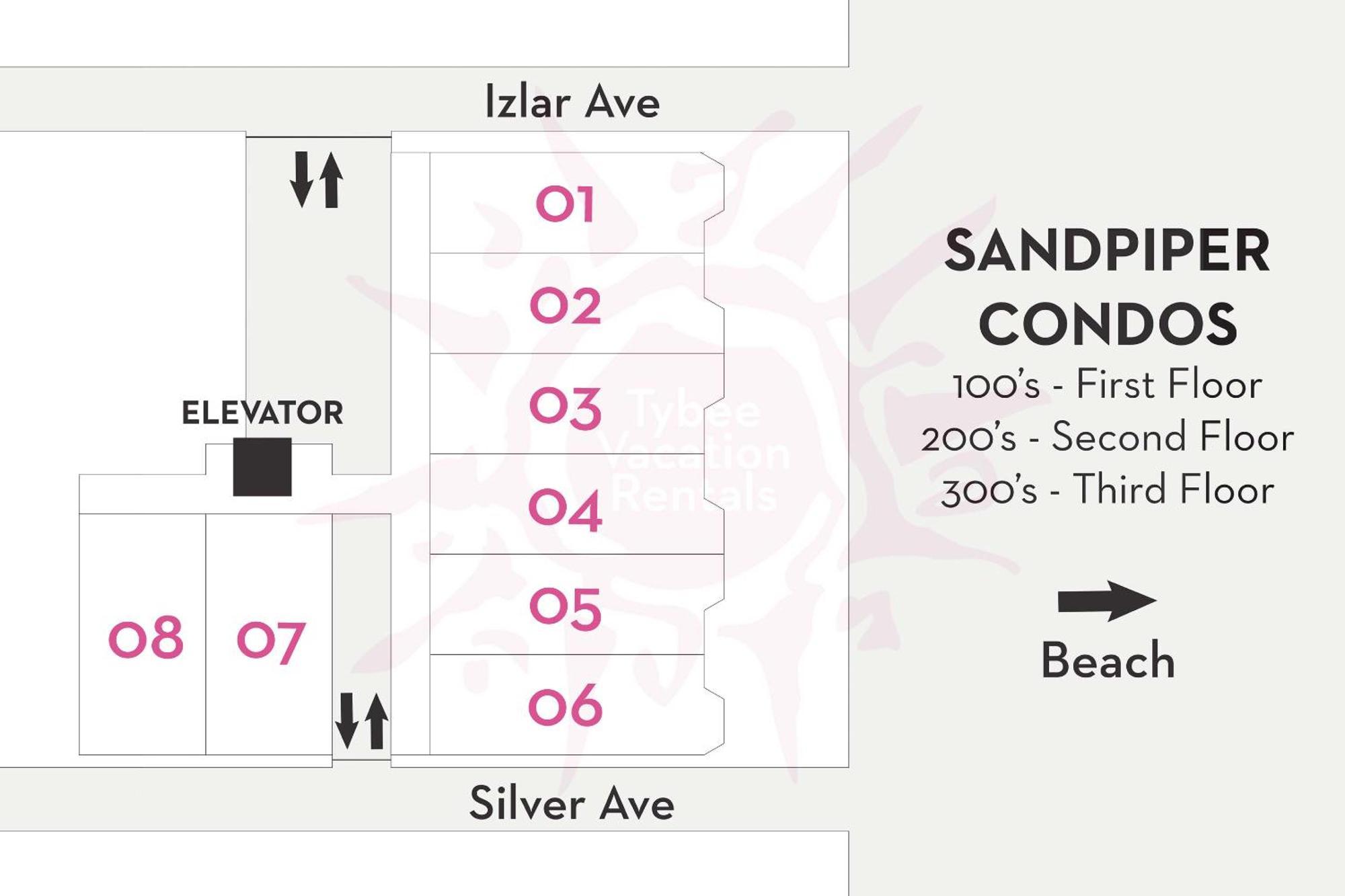 Apartment Sandpiper 301